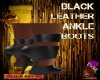 DM:BLACK LEATHER BOOTIES