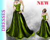 Lime Green Diana Gown