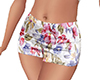 RLS White Flower Shorts