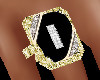 Diamond & Gold Ring "I"