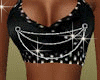 Onyx Chest Chains_Silver