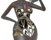 *VERS@CE Metallic Dress