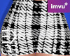 BW Plaid Skirt