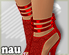 ~nau~ Janine red heels