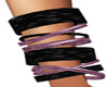 Pink/black bracelets (R)