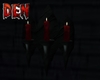 Vampire Wall Candles