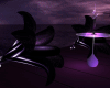 [N]purple flower table