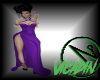 Amethyst Glitter Gown