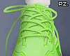 rz. Neon Green Sneakers