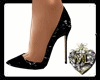 Sondra Black Velvet Heel