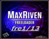 freeloader maxriven