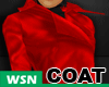 [wsn]LeatherCoat#Red