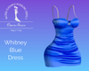 Whitney Blue Dress
