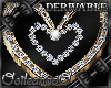 (I)Derv.Hearts Necklace