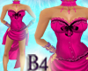 *B4* Pink BurlesqueDress