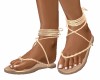 GOLD Twist Sandals