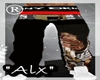 [Alx]Pant Red Black
