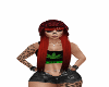 Jane red hair devil hat