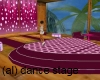(al) wooden dance stage