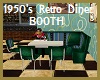 1950's Retro Diner Booth