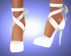 Ribbon Shoes White