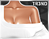 ᵀ White Ribbed Set