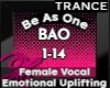 Be As One - Trance
