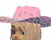 pink cowgirl bandana hat