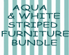 *CC* Aqua Striped Bundle