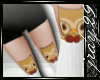 <J> Owl Shorts White <J>