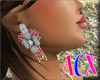 (ACX)Diamond flower Ear