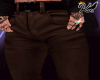 K♛-Brown Social Pants