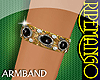 (RM)Onyx Gold Armband R