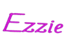 Ezzie pink head sign