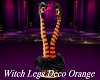 Witch Legs Deco Orange