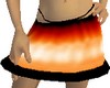 Gradient Skirt w/ thong