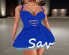 Blue Swing Dress