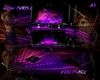 Glow Purple FIreplace