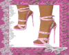 B2U Pink Heels w Buckles