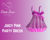 Juicy Pink Party Dress