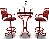 ~Red Table/Chairs~