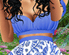 Summer Romance Blue Dres
