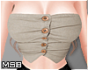 B | Brown CropTop