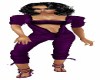 PURPLE SEXY!! JUMPSUIT