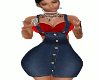 RLL Ruby Bra/Jean Dress