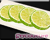 Green Lemon Slices