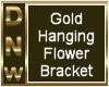 Gold Hanging Bracket
