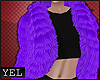 [YH] Andrea purple coat