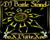 Yellow Dj battle stand