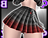 Riot Check Skirt / Red